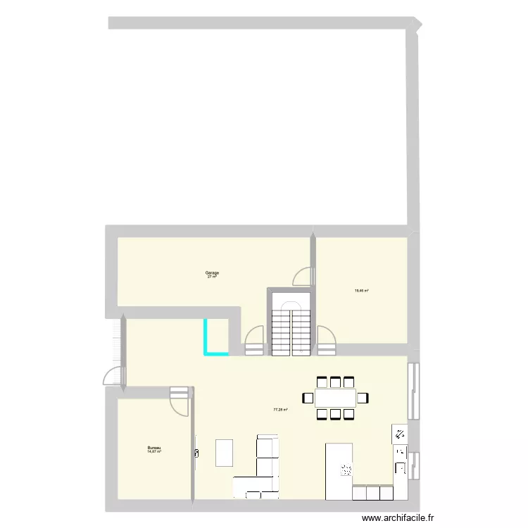 plan maison clemery. Plan de 4  et 139 m²