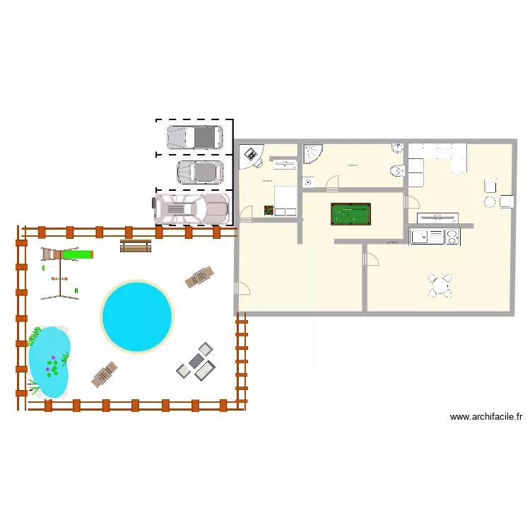 tiphany 2 eme maison. Plan de 