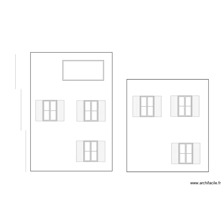 P430 FACADE EST. Plan de 