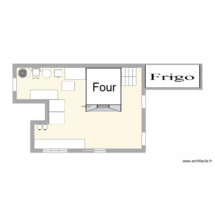 dossier boulange plan. Plan de 2  et 46 m²
