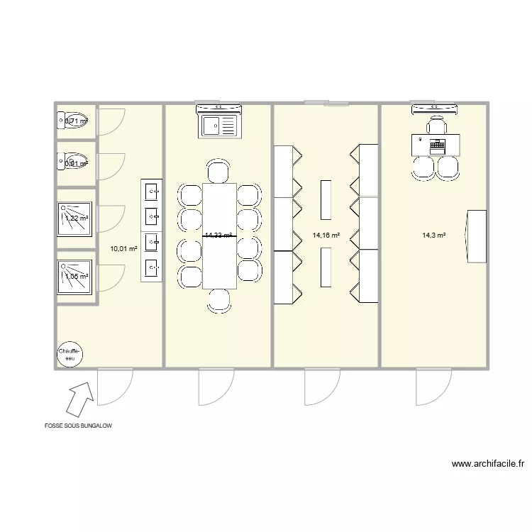 RHOD PEINTURE CHANTIER ST GERMAIN DES FOSSES. Plan de 