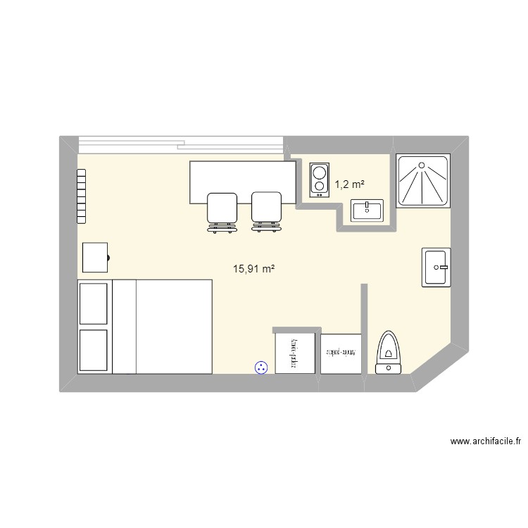 Studio 361 THIERS. Plan de 0 pièce et 0 m2
