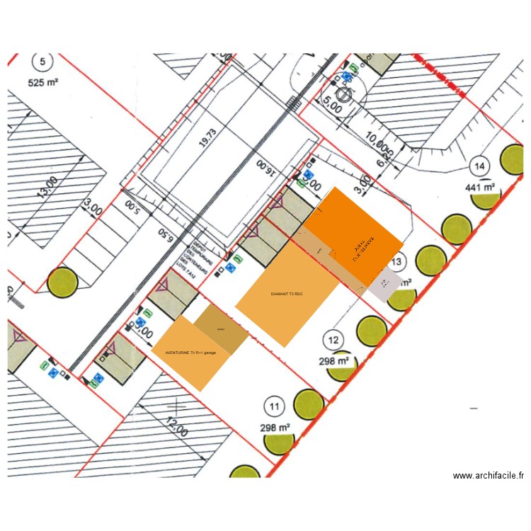 Aubigny les Clouzeaux (clos pont ravaux) bis. Plan de 0 pièce et 0 m2