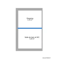 SALLE DE BAIN ETAGE + DRESSING