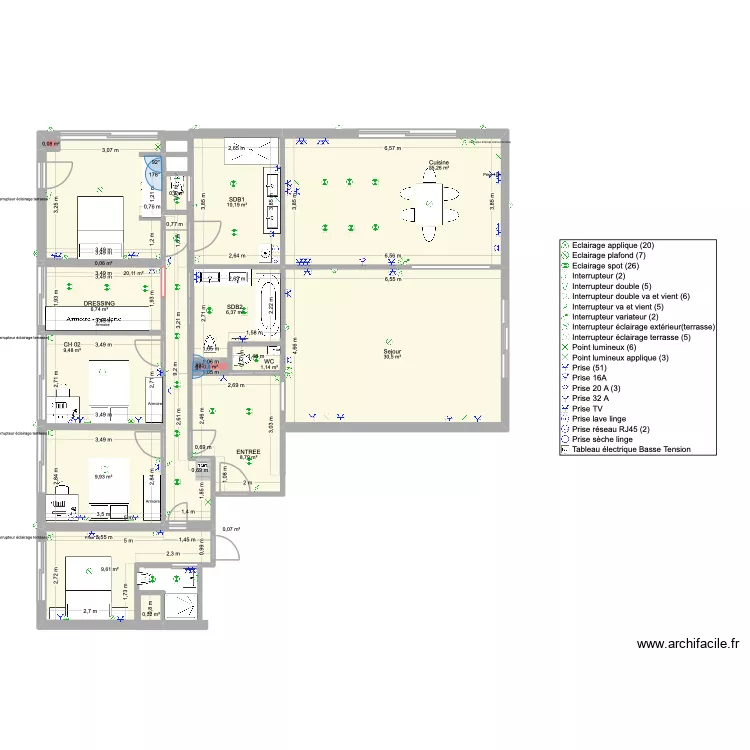 SILIO. Plan de 17 pièces et 140 m² SILIO. Plan de 17 pièces et 140 m²
