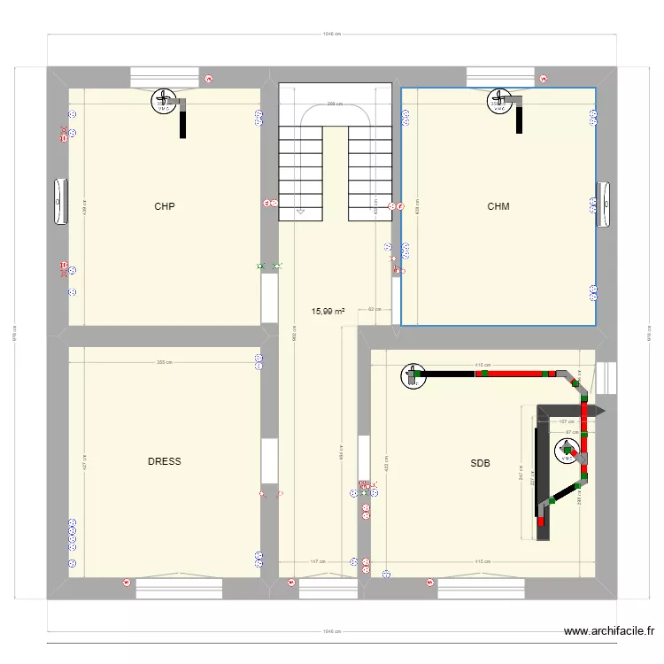 VMC ETAGE. Plan de 