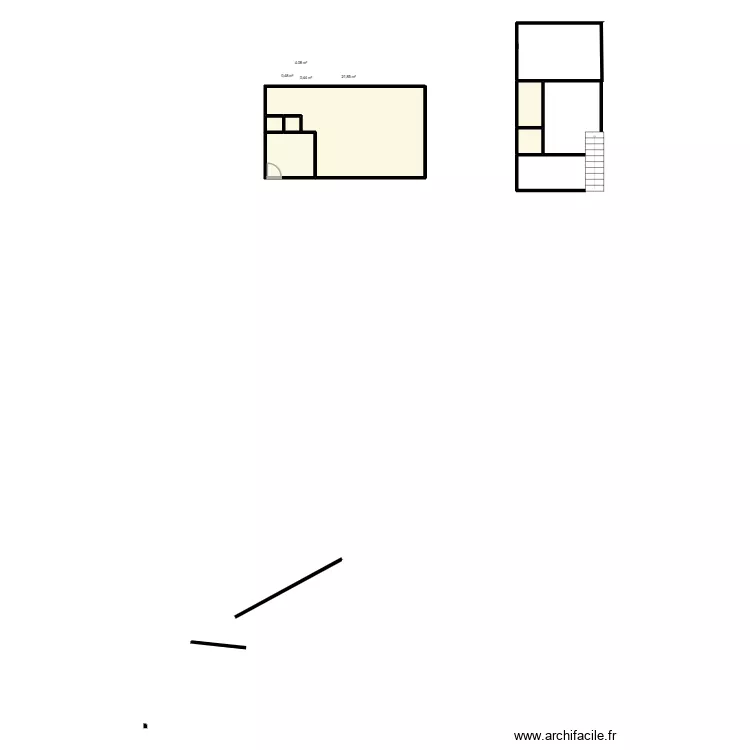 garage. Plan de 6 et 30 m² garage. Plan de 6 et 30 m²