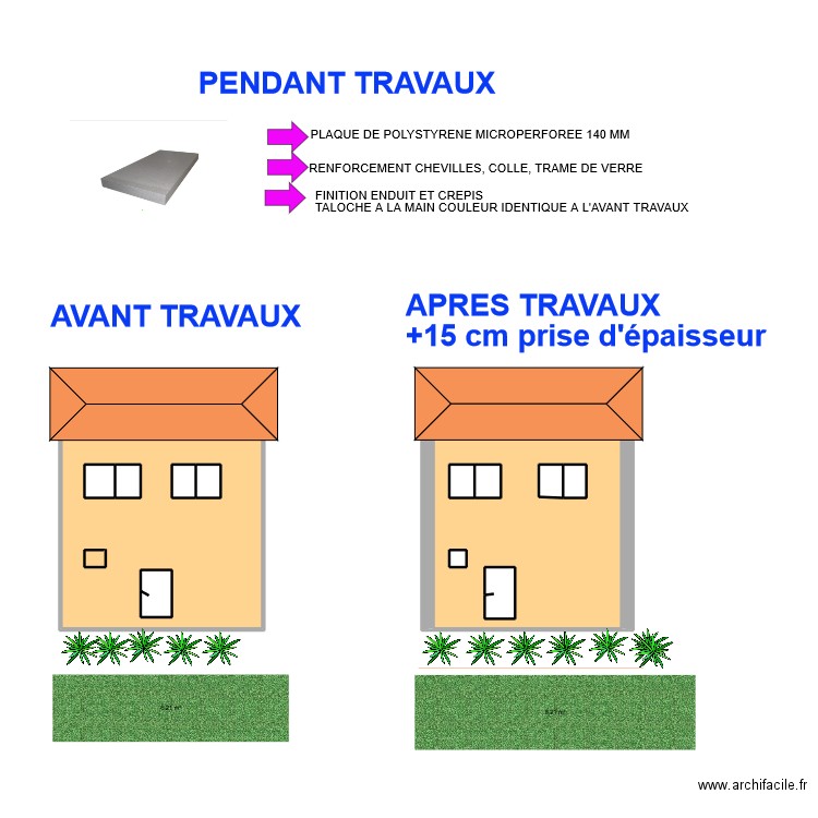 PEYRON. Plan de 13 pièces et 35 m2