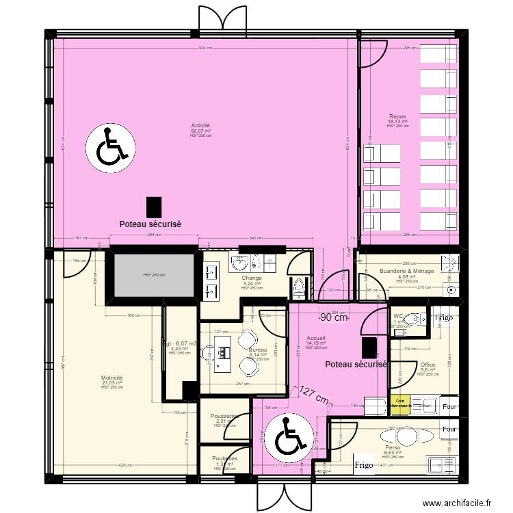 92 PUTEAUX projet Jean v2 ArL 160323 V4. Plan de 0 pièce et 0 m2