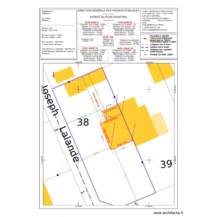 DP02 BOUTIN NOVA. Plan de 