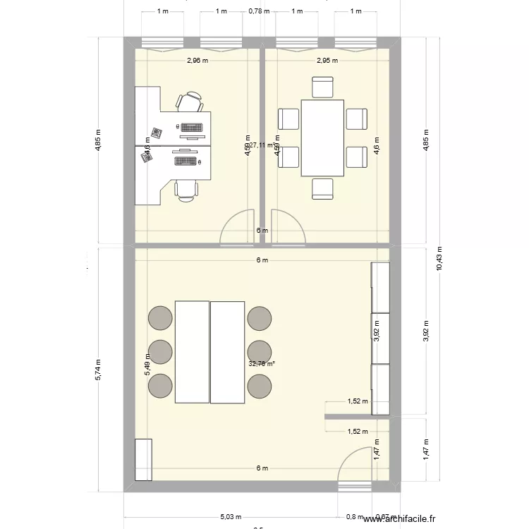 PinPoint. Plan de 2 Pièces et 60 m² PinPoint. Plan de 2 Pièces et 60 m²