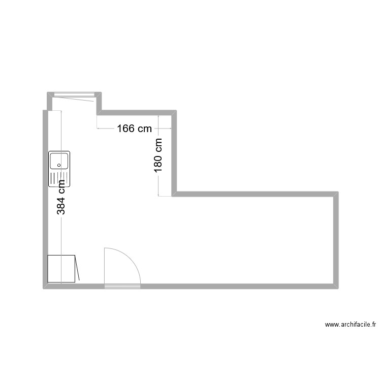 CUISINE TEMP 2. Plan de 0 pièce et 0 m2