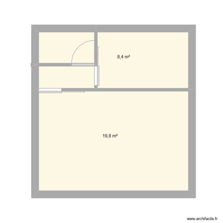 plan sdb. Plan de 0 pièce et 0 m2