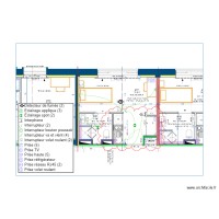 Implantation électrique CIRON R+1 A111