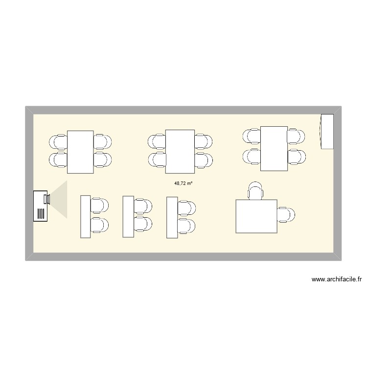 Plan projet. Plan de 0 pièce et 0 m2