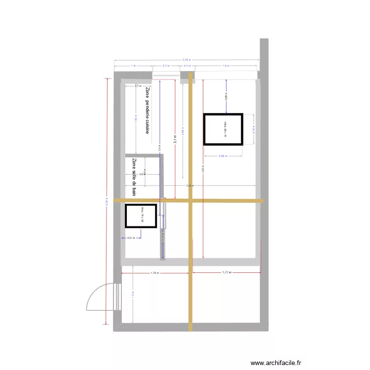 Position V&eacute;lux. Plan de 