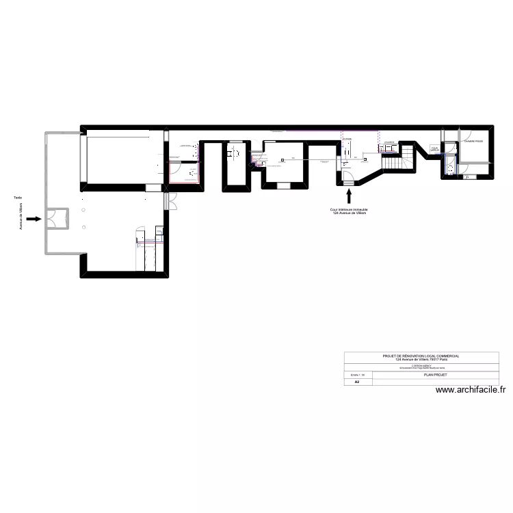 MAISON GABRIEL PLAN PLOMBERIE. Plan de 