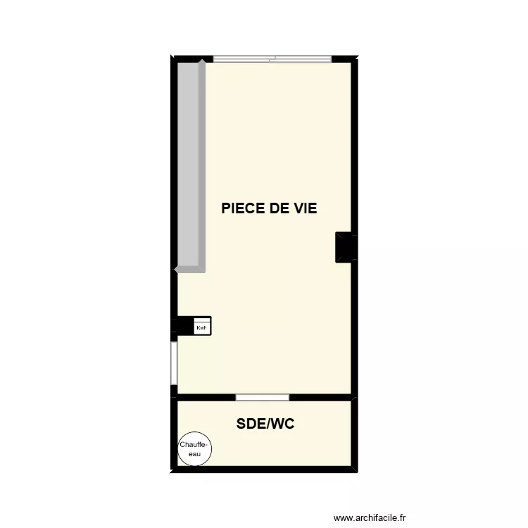 LE FLOCH. Plan de 5 et 20 m² LE FLOCH. Plan de 5 et 20 m²