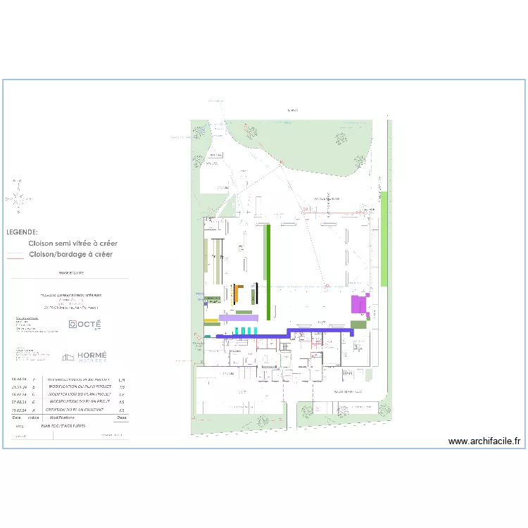 ESSAI CET Aur&eacute;lie. Plan de 