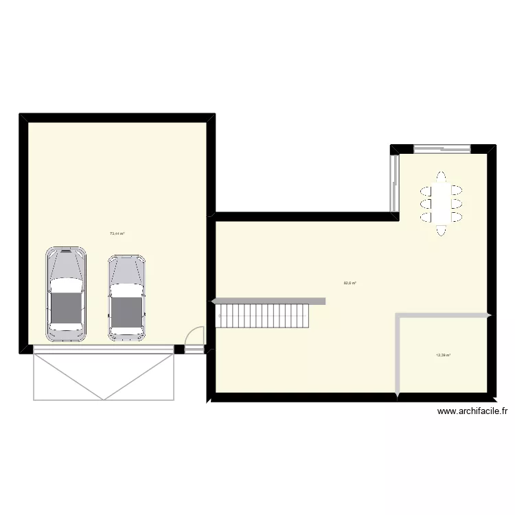 Maison Aude & Baptiste 3. Plan de 3  et 168 m²