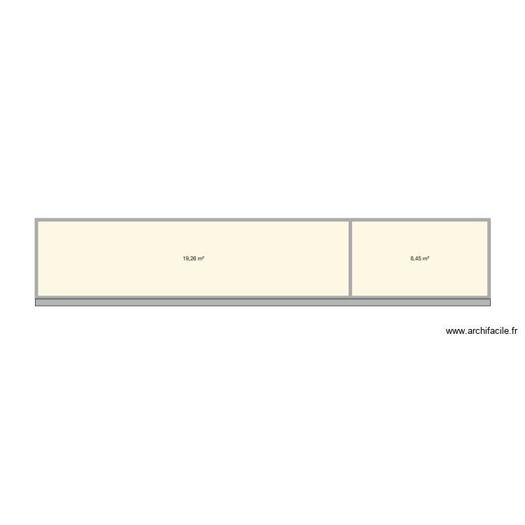 Bazoches 410 DP3 COUPE NORD. Plan de 0 pièce et 0 m2 Bazoches 410 DP3 COUPE NORD. Plan de 0 pièce et 0 m2