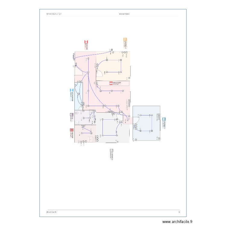 Laudren. Plan de 0 pièce et 0 m2