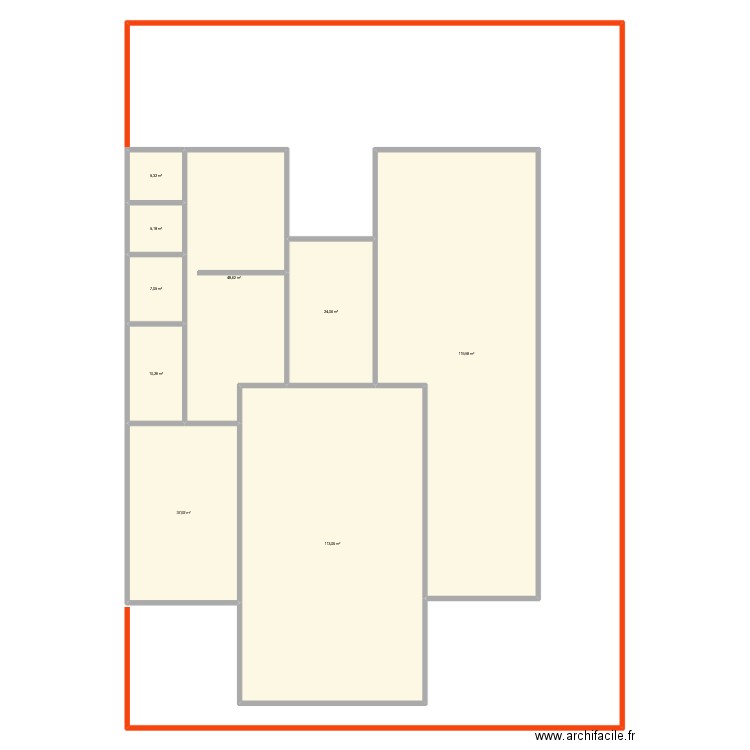 ndoumbelane par pinterest. Plan de 9 pièces et 371 m2