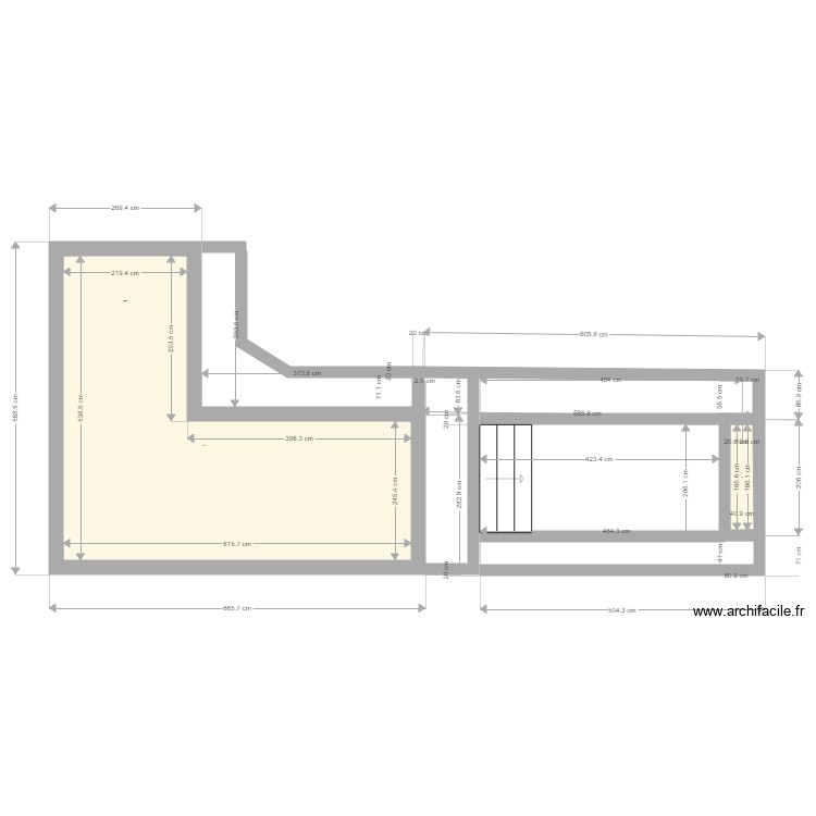 fhhh. Plan de 0 pièce et 0 m2