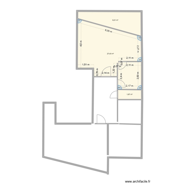PLAN CABINET. Plan de 0 pièce et 0 m2