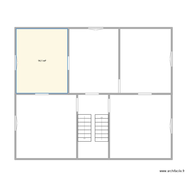 etage 2 audincourt. Plan de 0 pièce et 0 m2