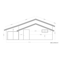Projet façade Est coupe garage