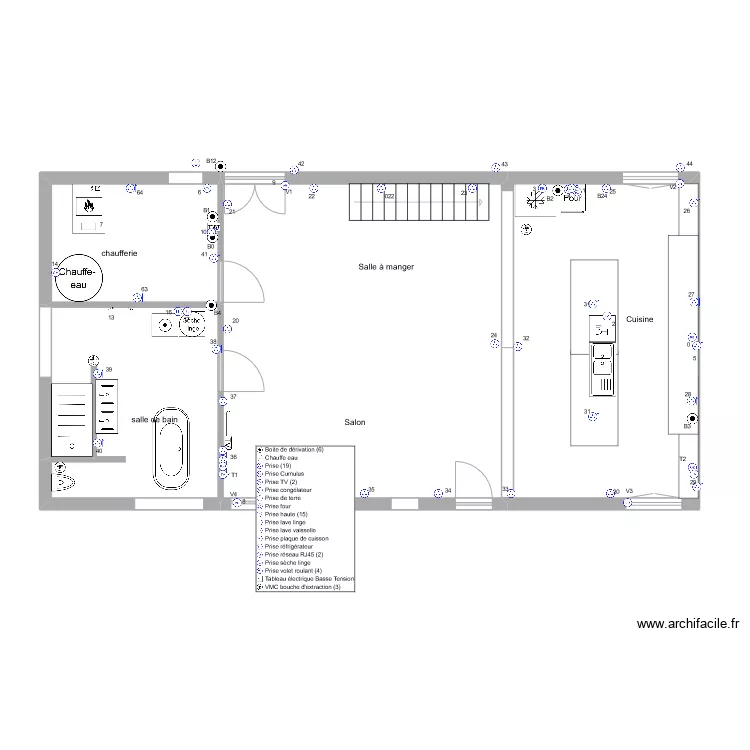 Antoine t&eacute;o .pc. Plan de 