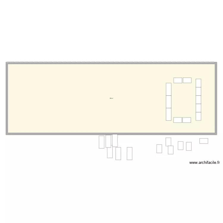 Chapiteau JAE 2025. Plan de 