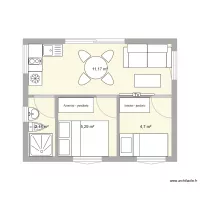 bungalow 2 chambre 30 m2