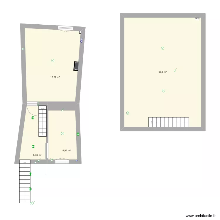 Grande chambre. Plan de Grande chambre. Plan de