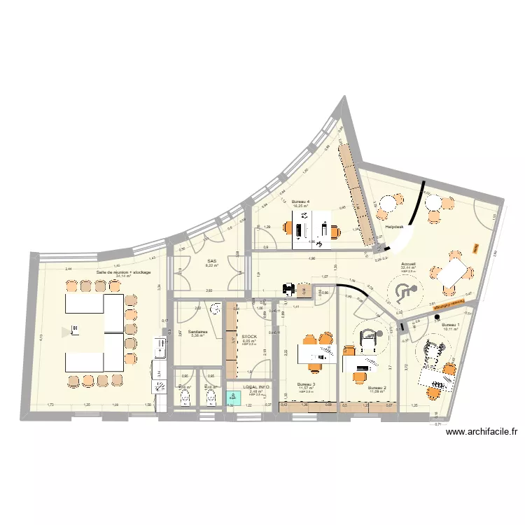 Pamiers v5. Plan de 16 et 141 m² Pamiers v5. Plan de 16 et 141 m²