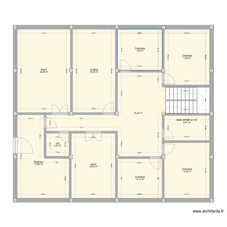 rachid. Plan de 0 pièce et 0 m2