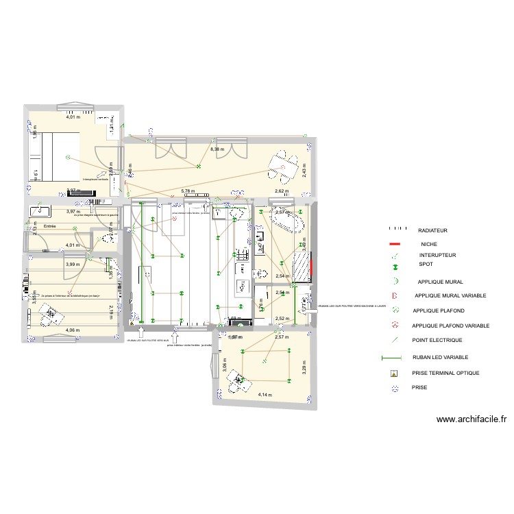 Plan Électrique Presbytère 17JAN2026REV2. Plan de 0 pièce et 0 m2