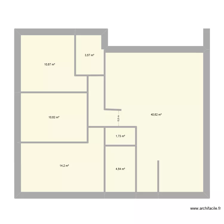 120. Plan de 7  et 86 m²