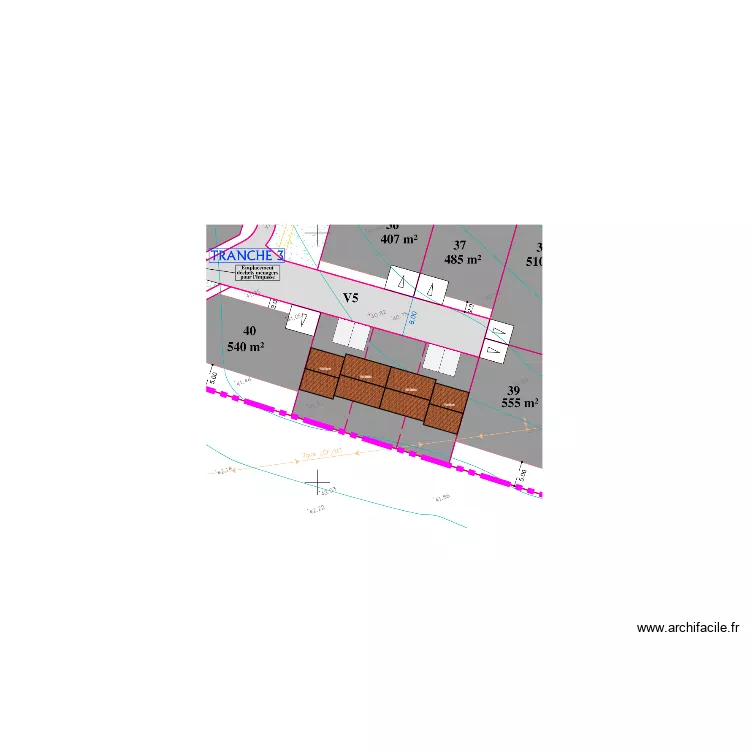 Martinet version AC LLS. Plan de 