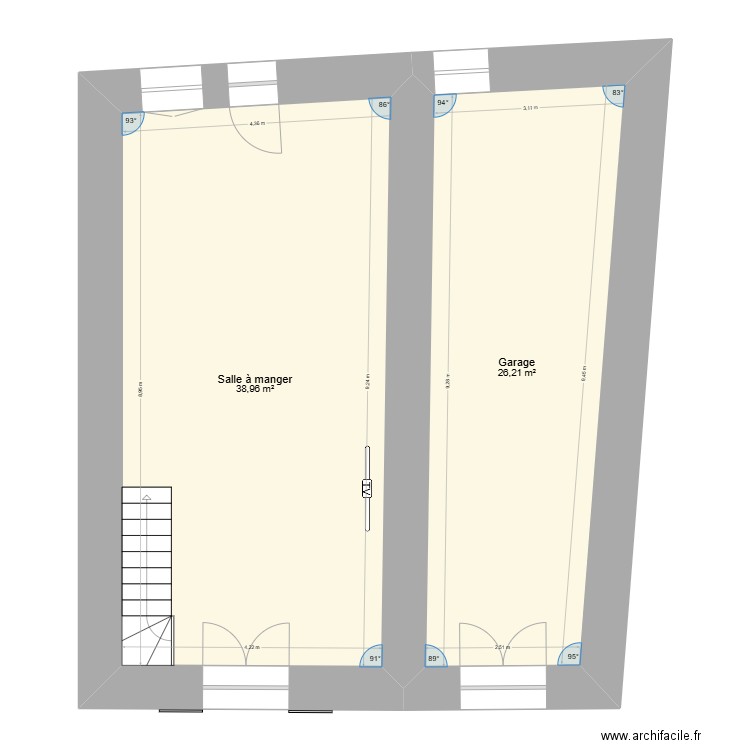 maison gizia 1. Plan de 10 pièces et 127 m2