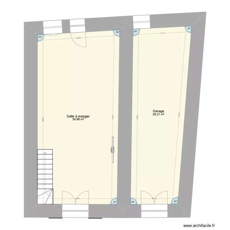 maison gizia 1. Plan de 