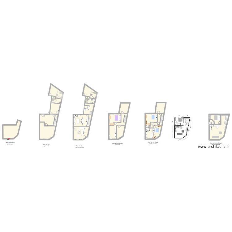 Plan Electrique ALCIVAR BRAINE L'ALLEUD. Plan de 26 pièces et 350 m2