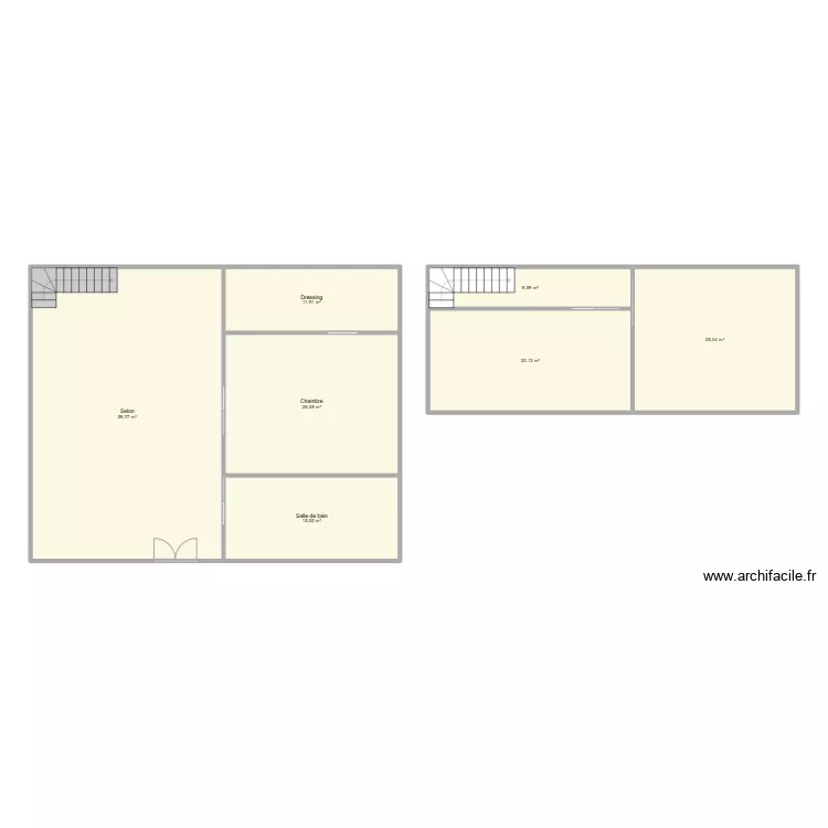 maison 1. Plan de 