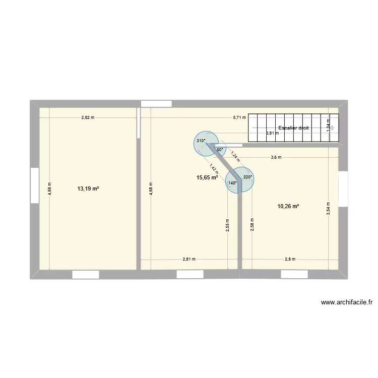comble 2026. Plan de 3 et 39 m² comble 2026. Plan de 3 et 39 m²
