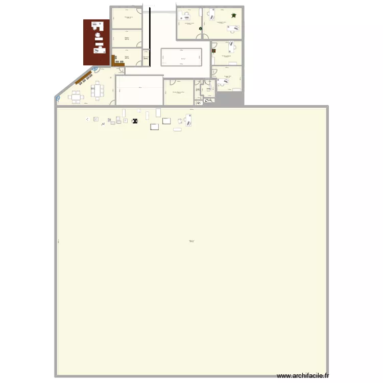Vallet R+1 V3. Plan de 34 et 2367 m² Vallet R+1 V3. Plan de 34 et 2367 m²