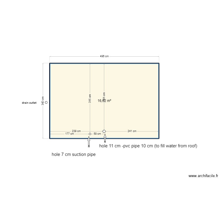 cuve-plastique. Plan de 0 pièce et 0 m2