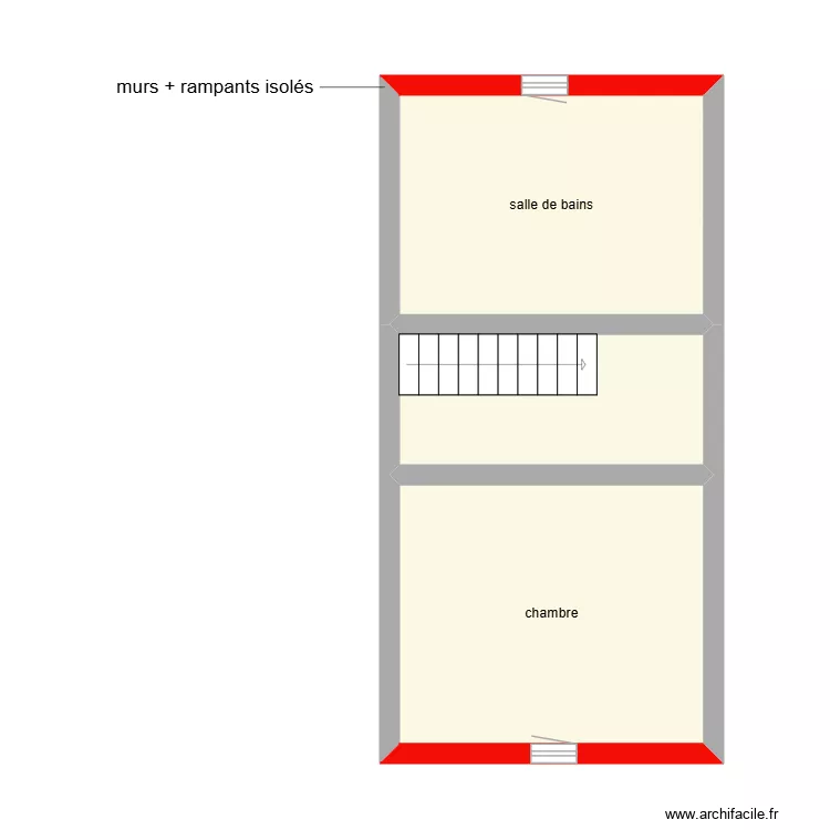 thomasson deuxi&egrave;me &eacute;tape1/2. Plan de 3  et 32 m²