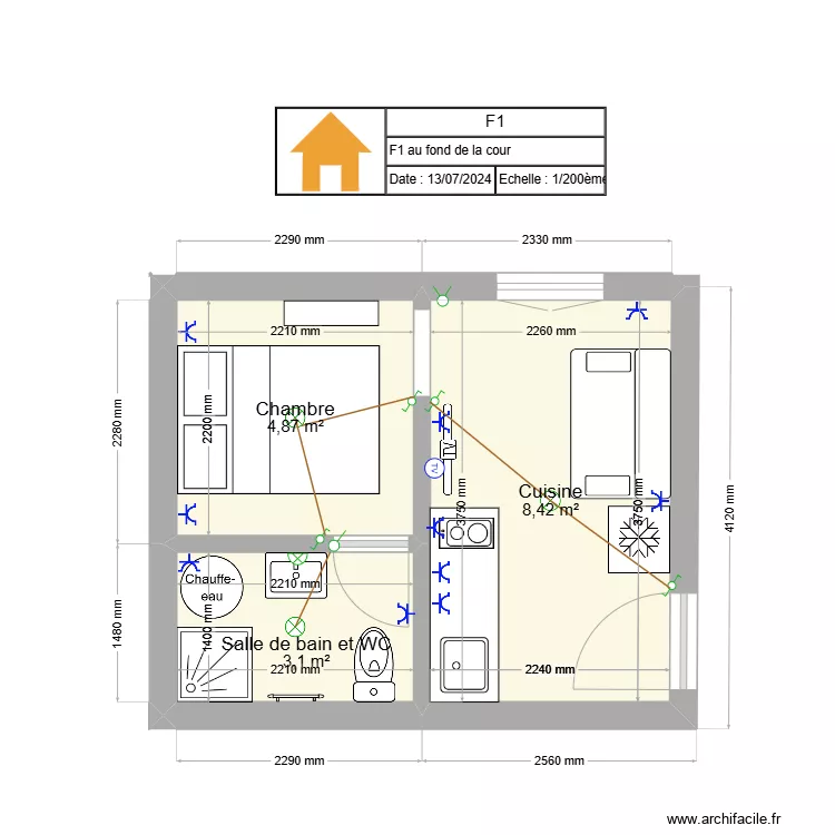 Mezy Studio. Plan de 