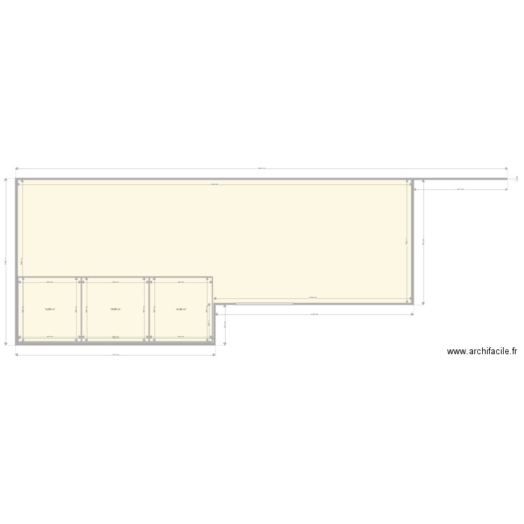 dreffraec 1. Plan de 4 pièces et 255 m2